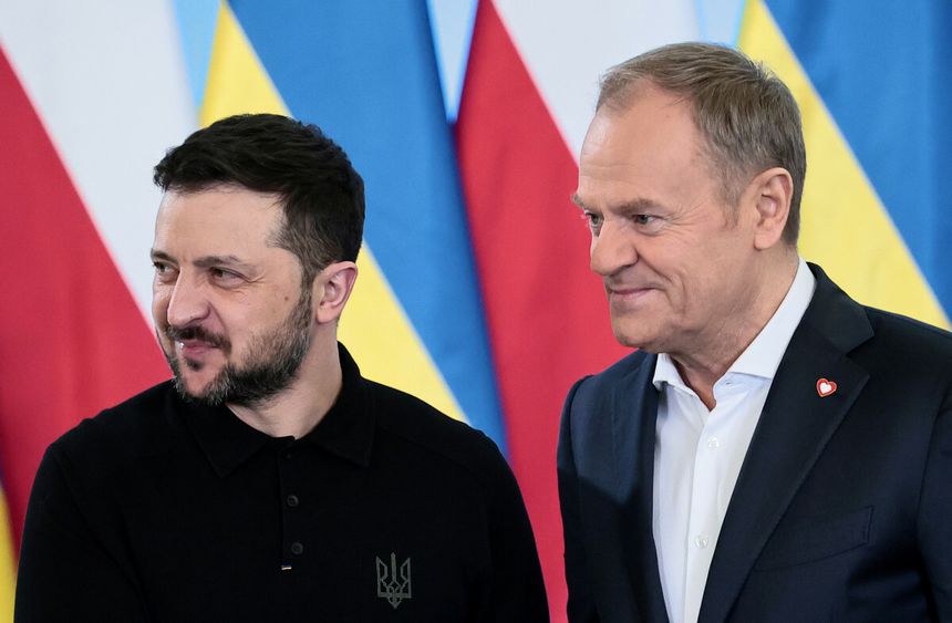 tusk zełensky