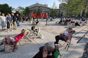 Otwarcie placu Centralnego w Warszawie