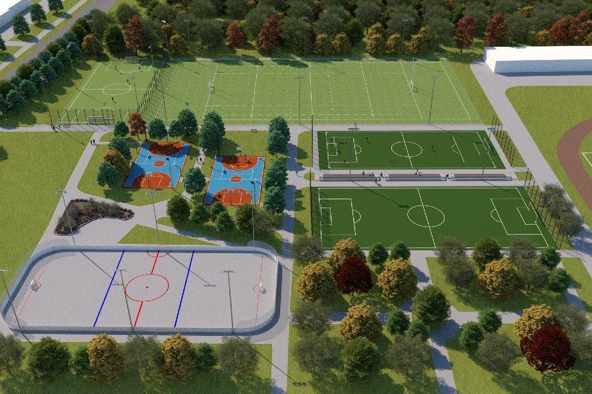 Wrocławski stadion po renowacji - wizualizacja