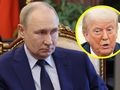 Prezydent Rosji Władimir Putin. Prezydent USA Donald Trump
