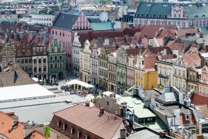 Poznań z lotu ptaka