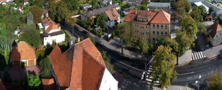 Panorama Lubonia koło Poznania