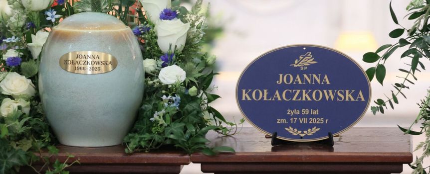 Tak wyglądał pogrzeb Kołaczkowskiej. Piękne, co powiedział ksiądz