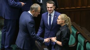 Donald Tusk, Adam Szłapka i Barbara Nowacka
