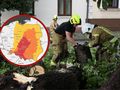 mapa IMGW niebezpieczna pogoda w Polsce