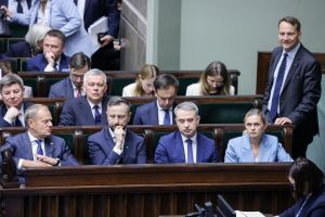 Przedstawiciele koalicji rządzącej w Sejmie