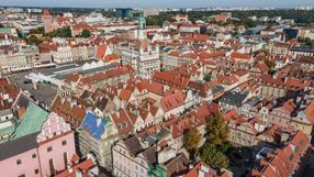 Poznań z lotu ptaka