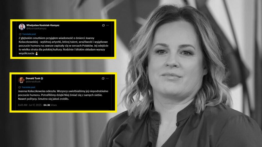 Politycy pożegnali Joannę Kołaczkowską