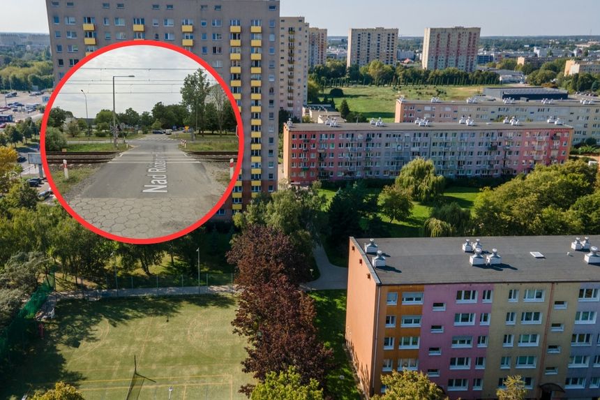 Remont przejazdu kolejowego w Poznaniu