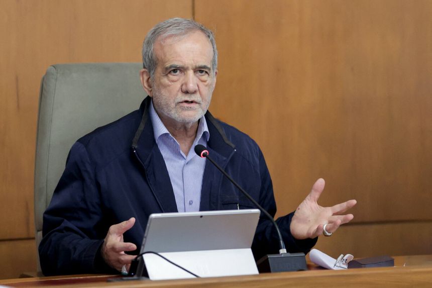Prezydent Iranu Masud Pezeszkian