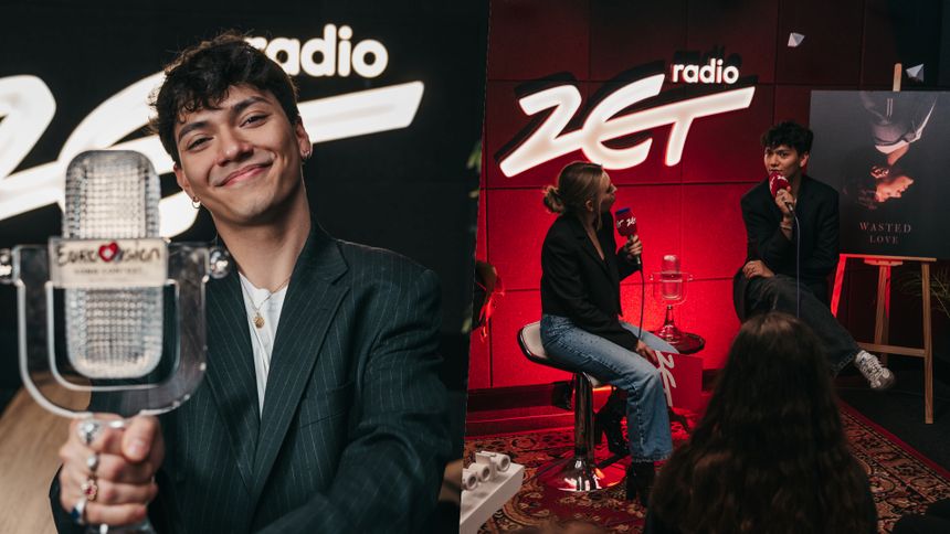 JJ w Radiu ZET Eurowizja 2025