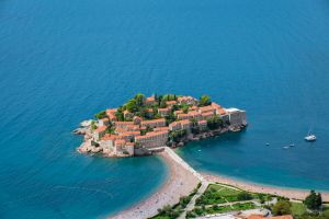 Sveti Stefan w Czarnogórze