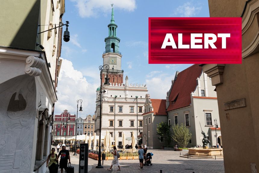 Pogodowy alert dla Poznania i Wielkopolski