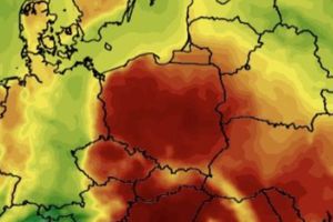 mapa pogodowa upały
