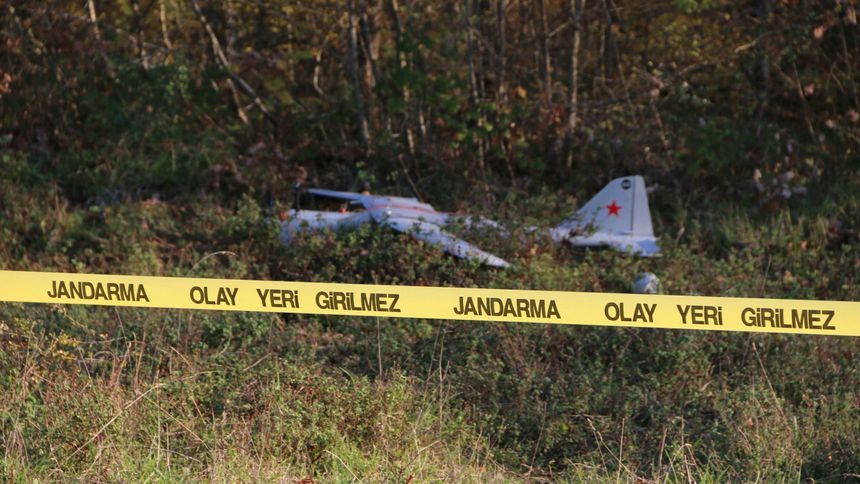 Dron najprawdopodobniej pochodzenia rosyjskiego spadł na terytorium Turcji