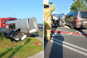 Karambol na Drodze Krajowej nr 50