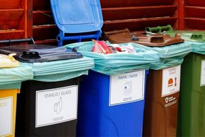 kosze do segregacji śmieci