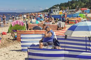 parawany, plaża