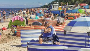 parawany, plaża
