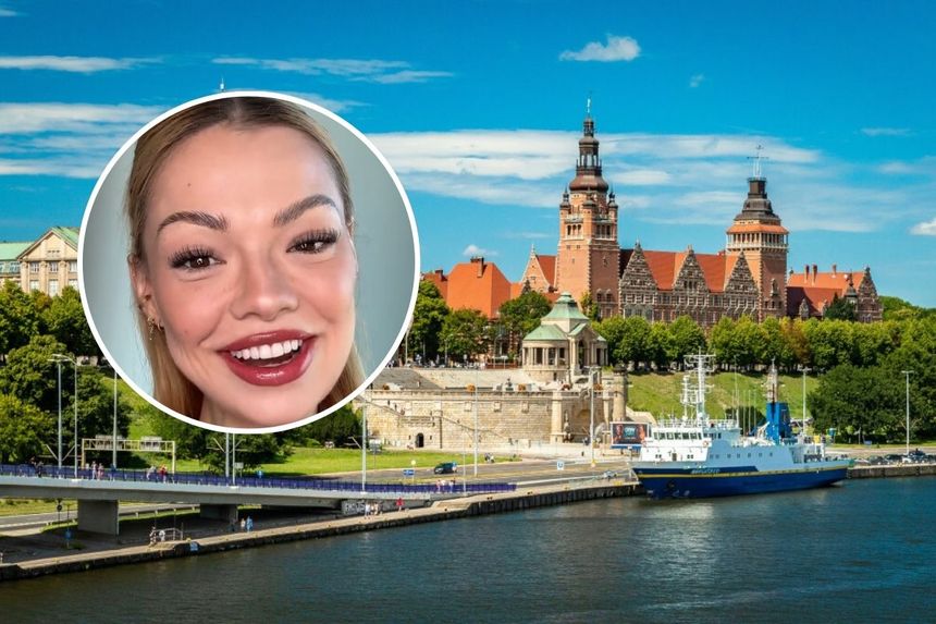 Influencerka wyjechała do Szczecina