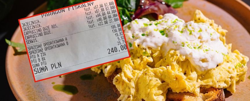 paragon grozy za jajecznicę