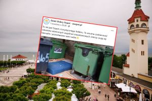 Legowisko bezdomnych w Sopocie