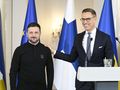 Wołodymyr Zełenski i Alexander Stubb