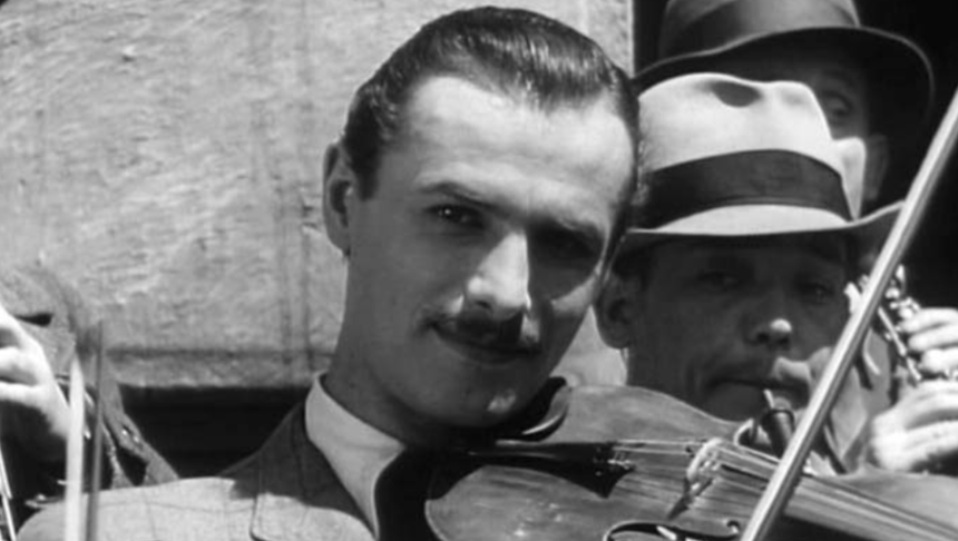 Kadr z filmu "Zakazane piosenki" Jerzy Duszyński