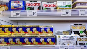 Masło na sklepowej półce