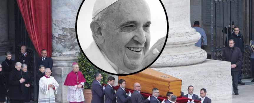 Pogrzeb papieża. Papież Franciszek