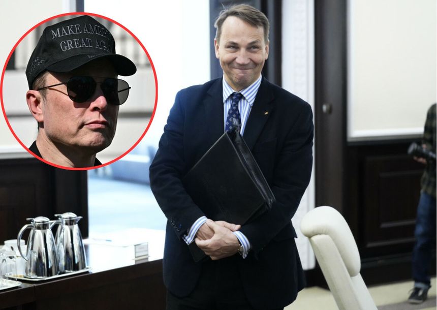 Radosław Sikorski zakpił z Elona Muska