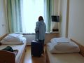 Kuracjuszka w sanatorium