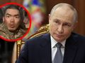 Prezydent Rosji Władimir Putin. Schwytany Chińczyk walczący po stronie Rosji