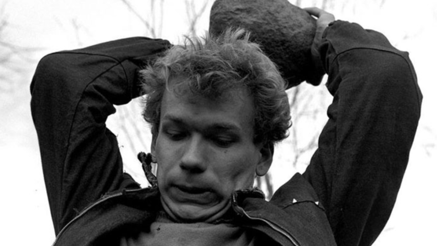 Kadr z filmu "Krótki film o zabijaniu", Mirosław Baka
