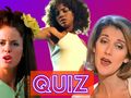 Kadry z teledysków Aqua, Toni Braxton oraz Celine Dion