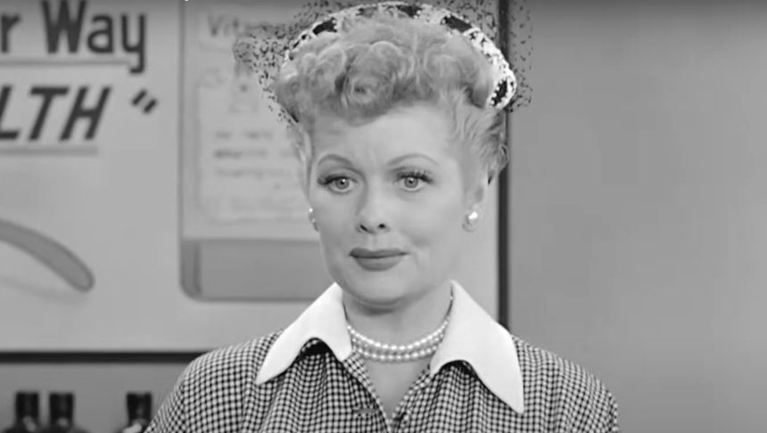 Kadr z serialu "I Love Lucy"