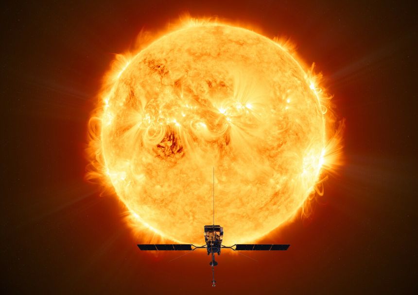 ESA pokazuje niezwykłe zdjęcie Słońca