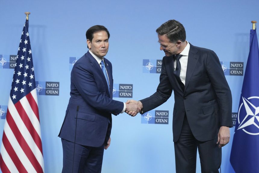 Marco Rubio i Mark Rutte