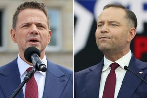 Rafał Trzaskowski. Karol Nawrocki