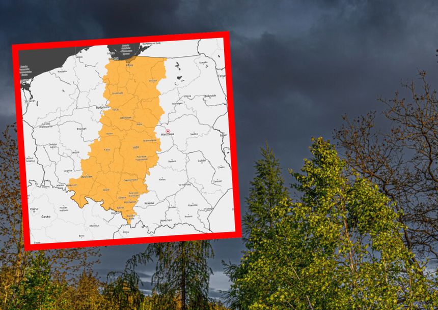 Ostrzeżenia I stopnia IMGW