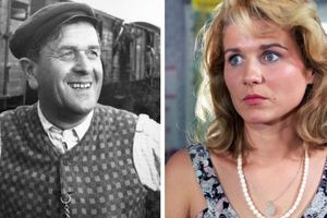 Kadry z filmów "Sami swoi" i "Kogel-mogel"