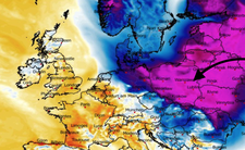 Anomalia temperatury mierzona na wysokości 2 m nad powierzchnią gruntu 01.02