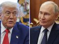 Prezydent USA Donald Trump. Prezydent Rosji Władimir Putin