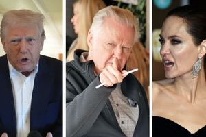 Donald Trump, John Voight i Angelina Jolie