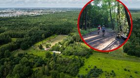 Las Kabacki - rowerzyści