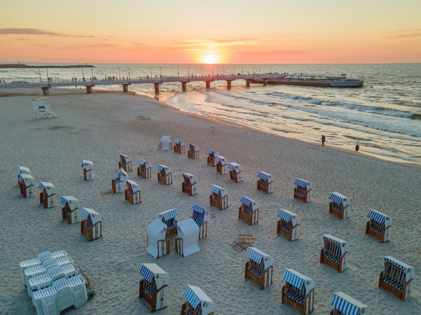 plaża w Kołobrzegu