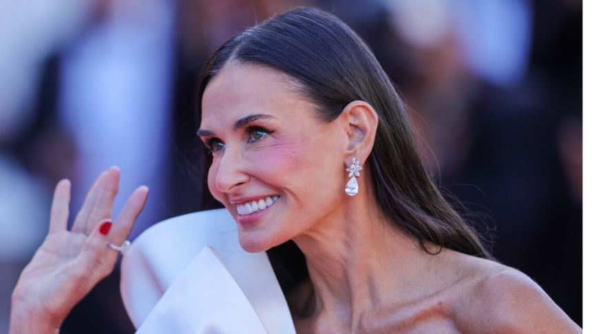 Demi Moore Cannes 2024