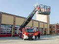 Przekazanie 42-metrowej drabiny Rosenbauer dla strazy pozarnej w Zielonej Górze