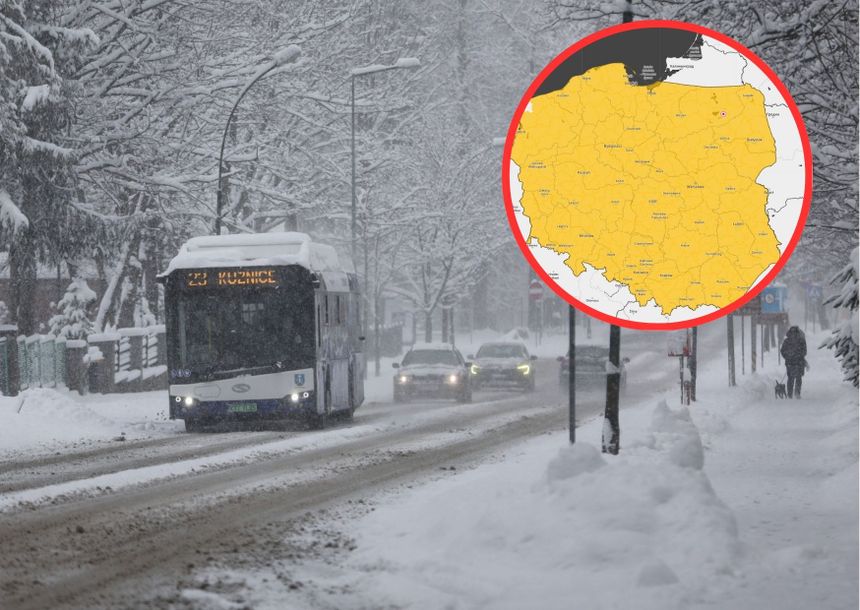 Załamanie pogody. Żółte alerty IMGW