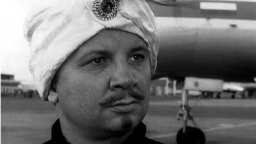 Roman Kłosowski w filmie "Hydrozagadka"